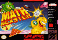 Math Blaster Episode 1 Super Nintendo US box art